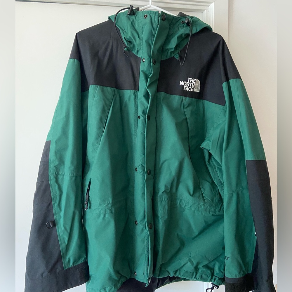 The north face mountain jacket green